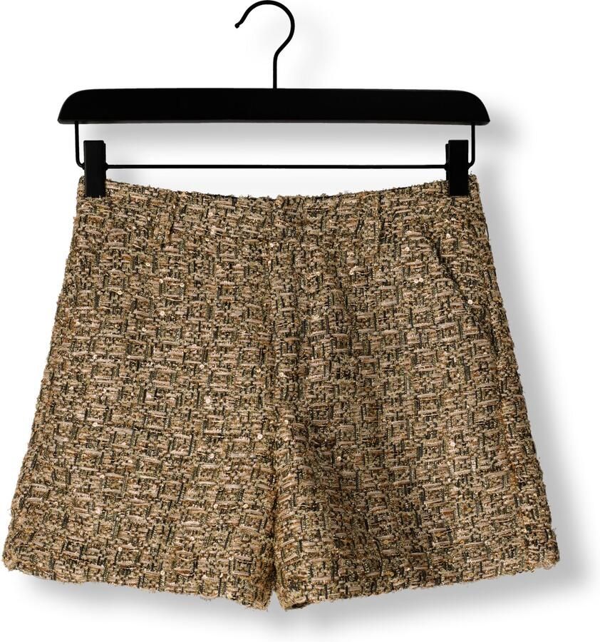 Silvian Heach Gouden Glamour Broek Yellow Dames