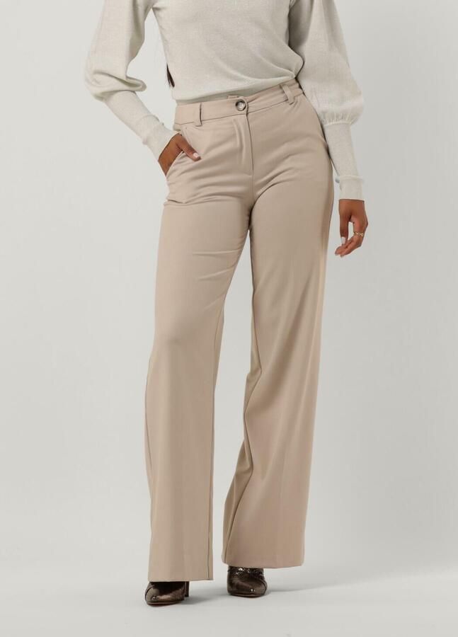 SILVIAN HEACH Dames Broeken Pantal.lungo pants Zand - Foto 4