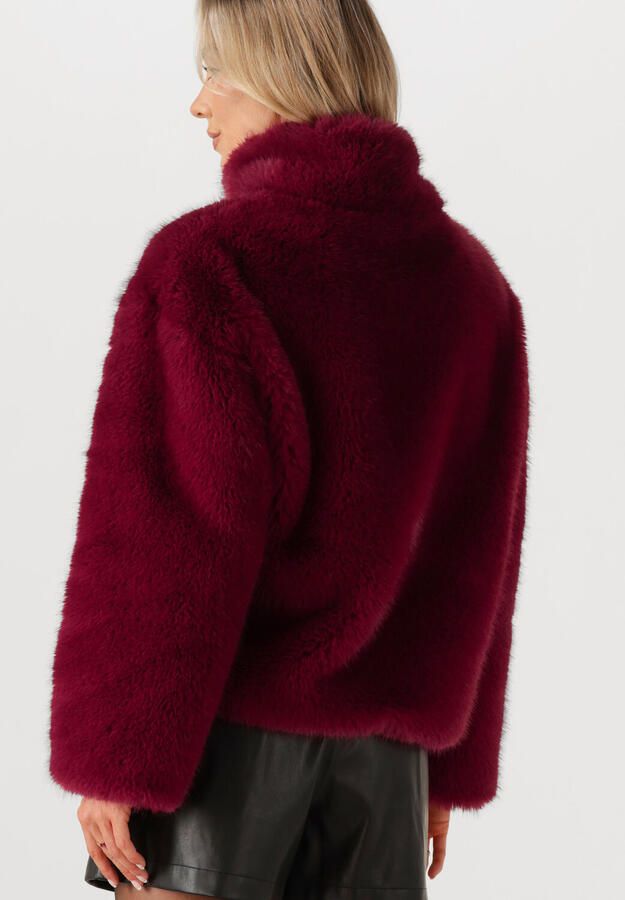 SILVIAN HEACH Dames Jassen Fur Coat Arillaga Bordeaux - Foto 3