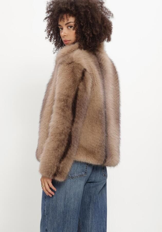 SILVIAN HEACH Dames Jassen Furcoat Rispar Beige - Foto 3