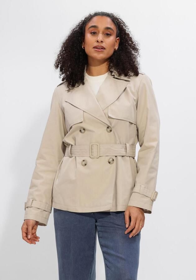 SILVIAN HEACH Dames Jassen Trench Trelsi Beige