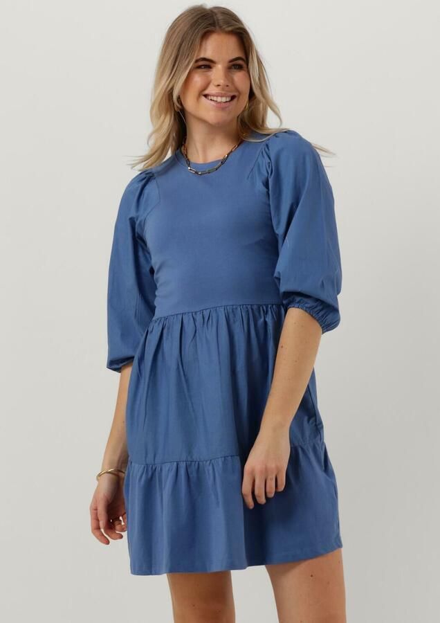 Silvian Heach Blauwe Mini Jurk Gpp23070ve Blue Dames - Foto 4