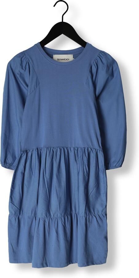 Silvian Heach Blauwe Mini Jurk Gpp23070ve Blue Dames - Foto 3