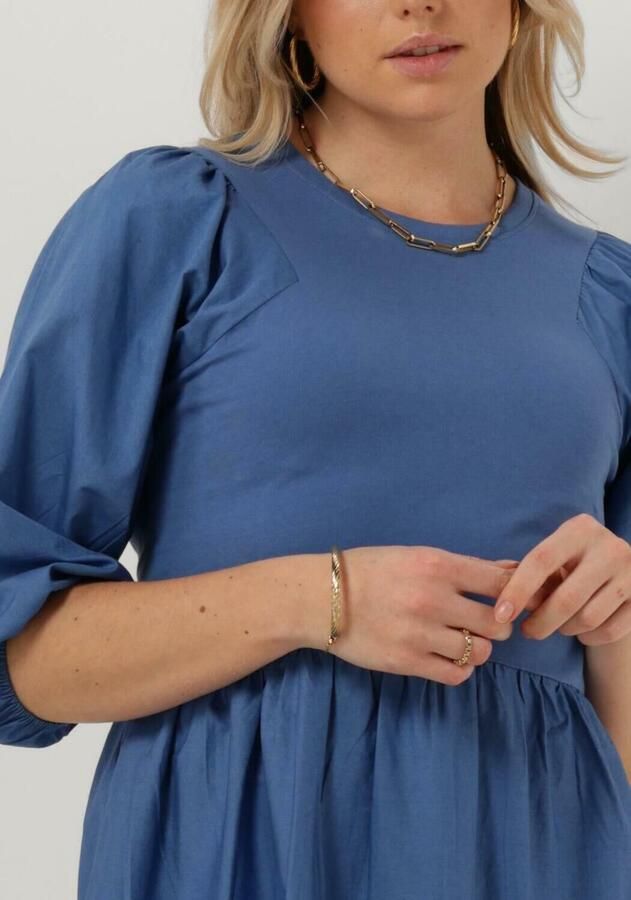 Silvian Heach Blauwe Mini Jurk Gpp23070ve Blue Dames