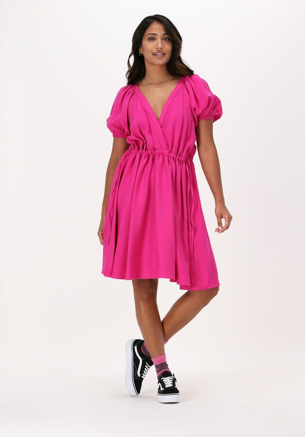 Silvian Heach Korte jurk met wielrok Roze Dames - Foto 4