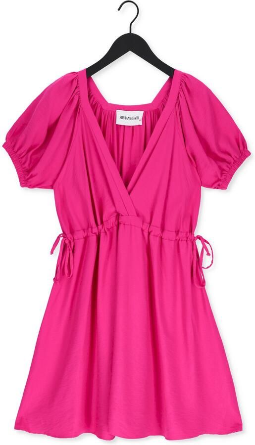 Silvian Heach Korte jurk met wielrok Roze Dames - Foto 3