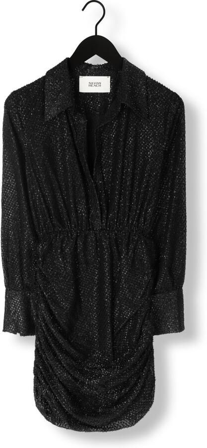 SILVIAN HEACH Dames Jurken Vestito Corto dress Zwart - Foto 3
