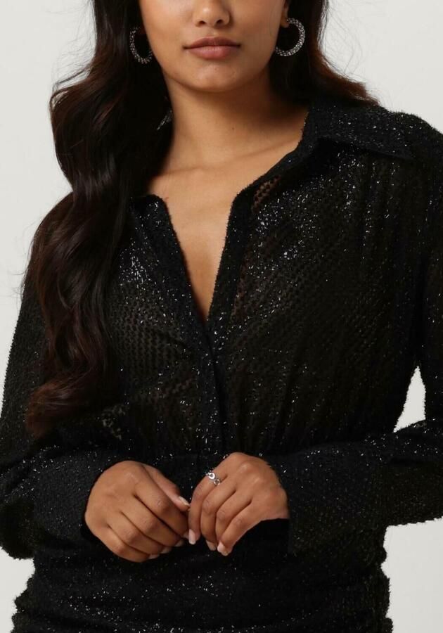 SILVIAN HEACH Dames Jurken Vestito Corto dress Zwart - Foto 2