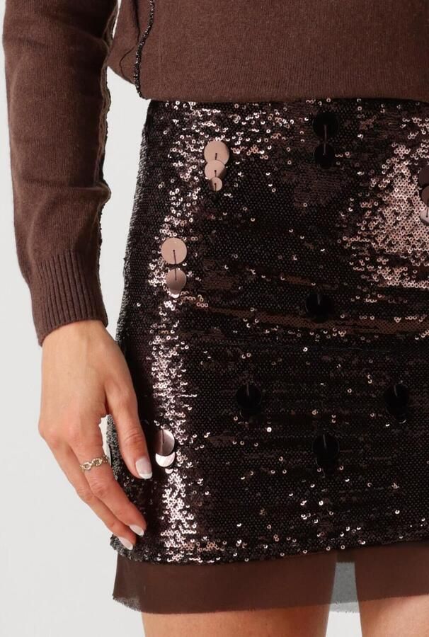 SILVIAN HEACH Dames Rokken Mini Skirt Flove Metallic - Foto 3