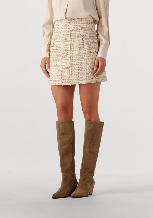 SILVIAN HEACH Dames Rokken Mini Skirt Kirsi Ecru - Foto 4