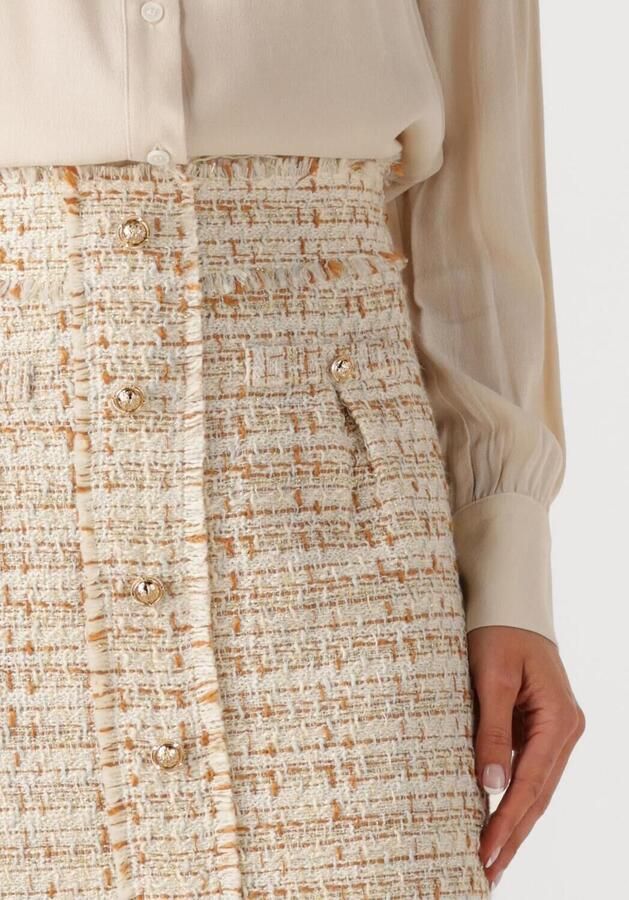 SILVIAN HEACH Dames Rokken Mini Skirt Kirsi Ecru - Foto 3