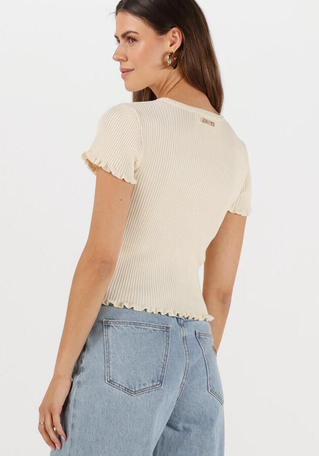 SILVIAN HEACH Dames Tops & T-shirts Gpp25034ma Ecru - Foto 2