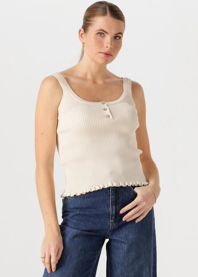 SILVIAN HEACH Dames Tops & T-shirts Gpp25035to Gebroken Wit - Foto 4