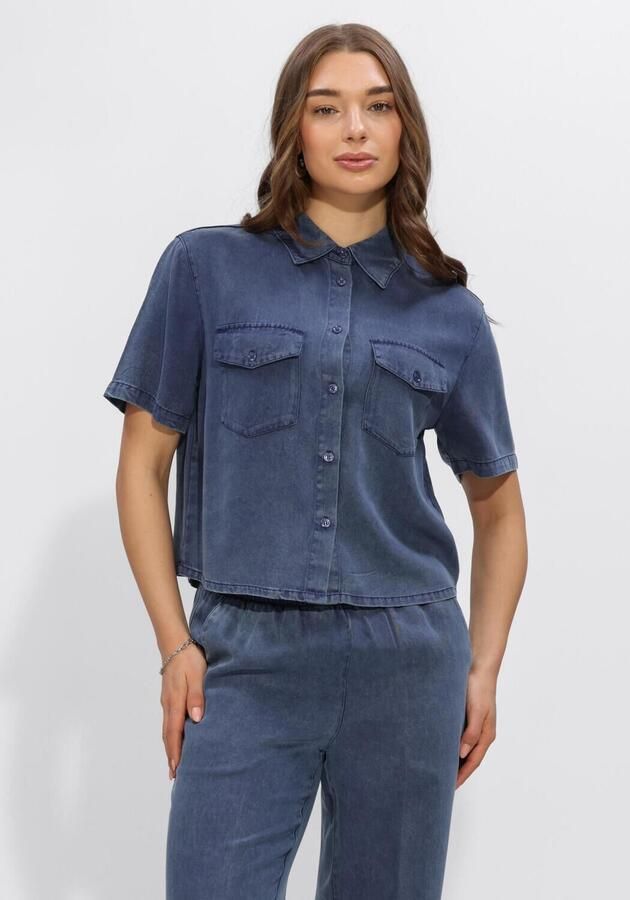 SILVIAN HEACH Dames Tops & T-shirts Shirt Amara Donkerblauw