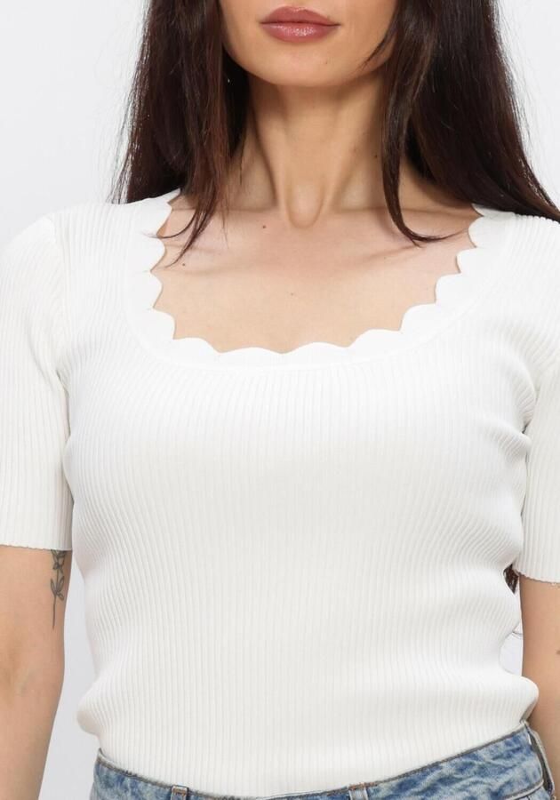SILVIAN HEACH Dames Tops & T-shirts Sweater Uldrik Wit - Foto 4