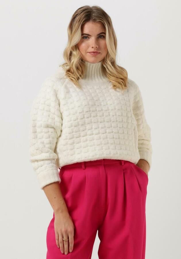 SILVIAN HEACH Dames Truien & Vesten Lupetto M l Sweater Ecru - Foto 4