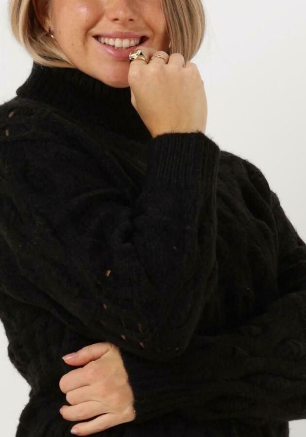 SILVIAN HEACH Dames Truien & Vesten Lupetto M l- Sweater Zwart - Foto 2