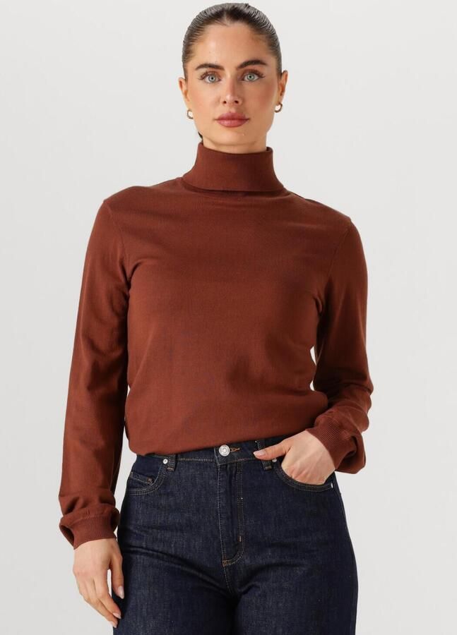 SILVIAN HEACH Dames Truien & Vesten Turte Neck Sesin Bruin - Foto 4