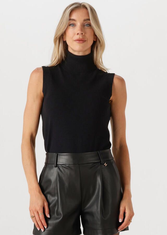 SILVIAN HEACH Dames Truien & Vesten Turtle Neck Warmy Zwart - Foto 4