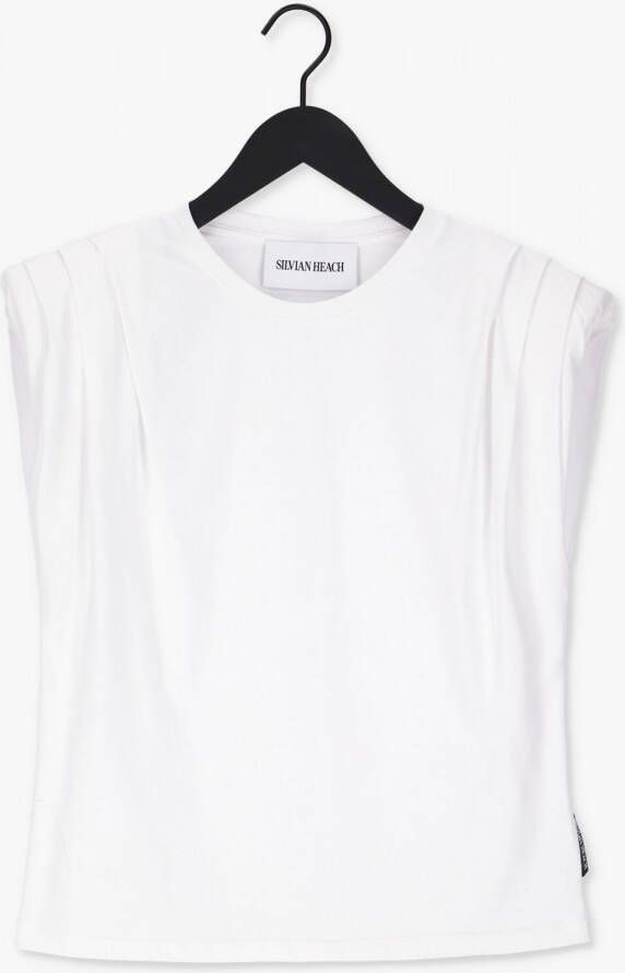 SILVIAN HEACH Dames Tops & T-shirts T-shirt Over Koyan Wit