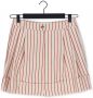 Silvian Heach Korte shorts met plooien en omslagen Beige Dames - Thumbnail 1