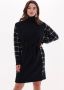 Silvian Heach Over jersey dress with belt Zwart Dames - Thumbnail 1