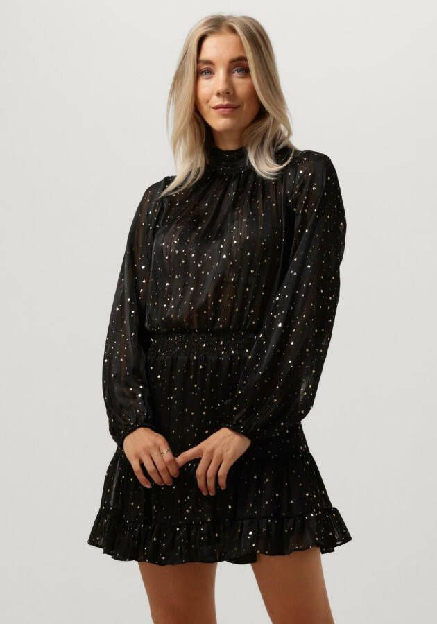 Silvian Heach Korte Zwarte Jurk Vestit.corto Black Dames
