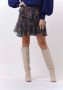 Silvian Heach Mini skirt with flower print Blauw Dames - Thumbnail 1