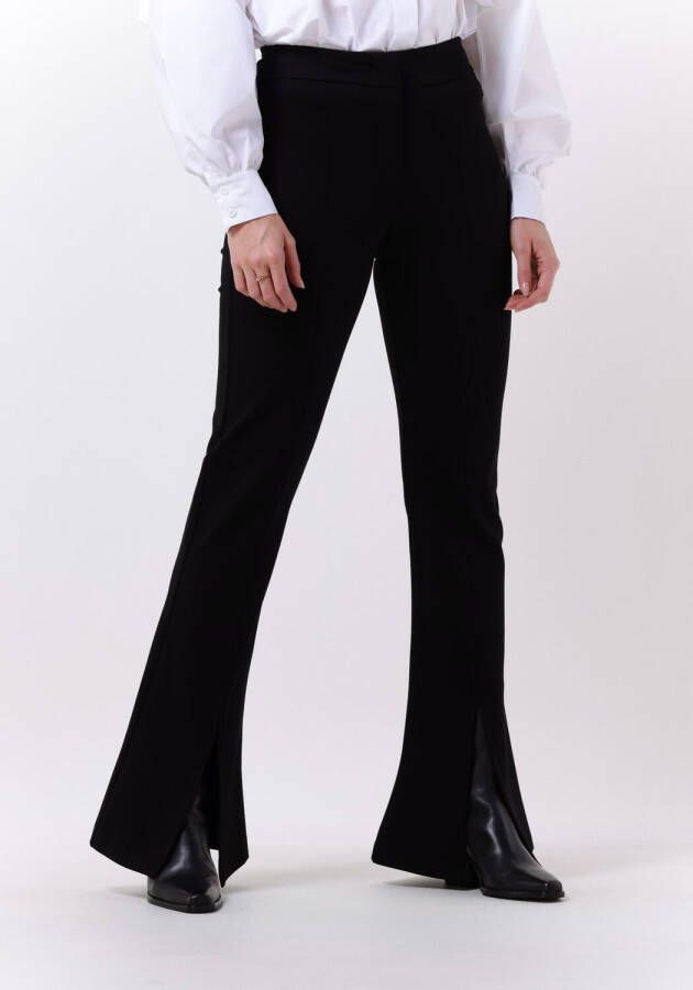 Silvian Heach Flared Broeken Zampa pant Zwart Black Dames