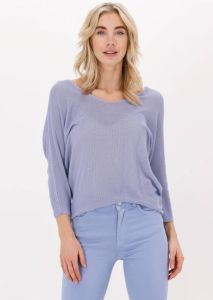 Simple Paarse Top Knitted Sweater Eloy Knit