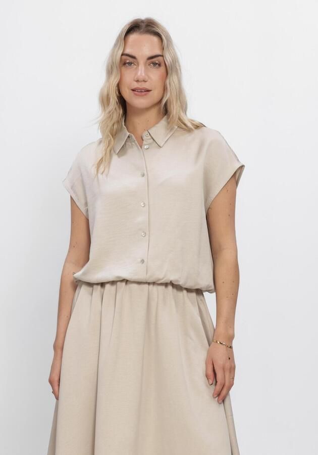 SIMPLE Dames Blouses Blouse Beige