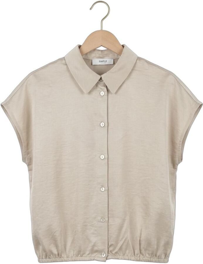 SIMPLE Dames Blouses Blouse Beige - Foto 2