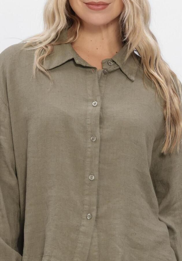 SIMPLE Dames Blouses Blouse Khaki - Foto 3