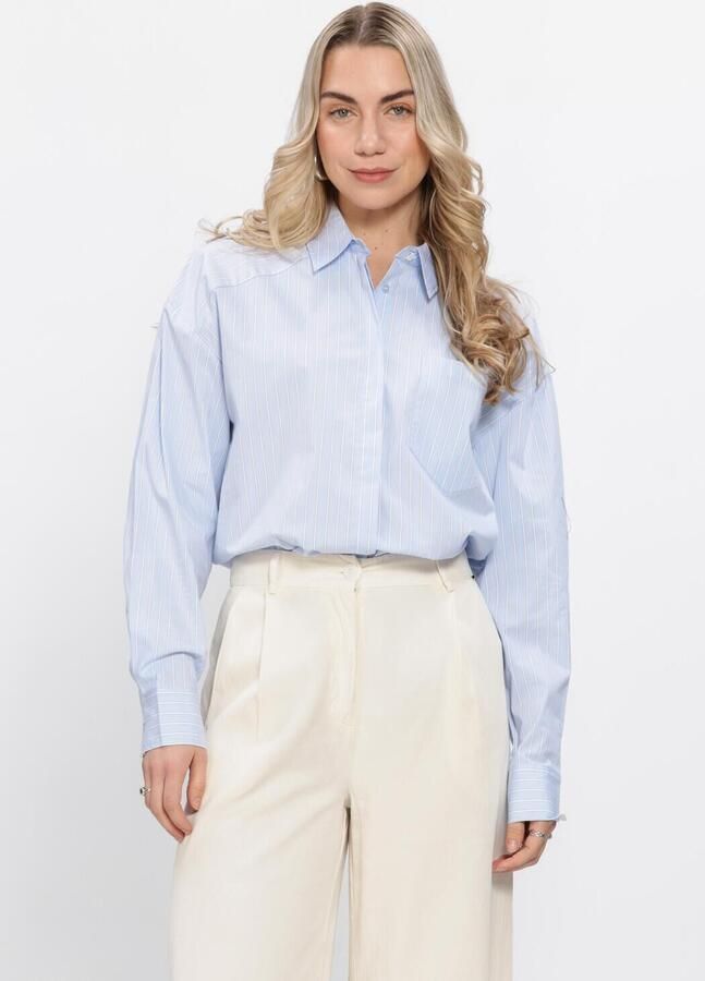 SIMPLE Dames Blouses Blouse Lichtblauw