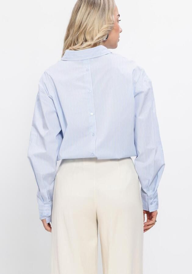 SIMPLE Dames Blouses Blouse Lichtblauw - Foto 3