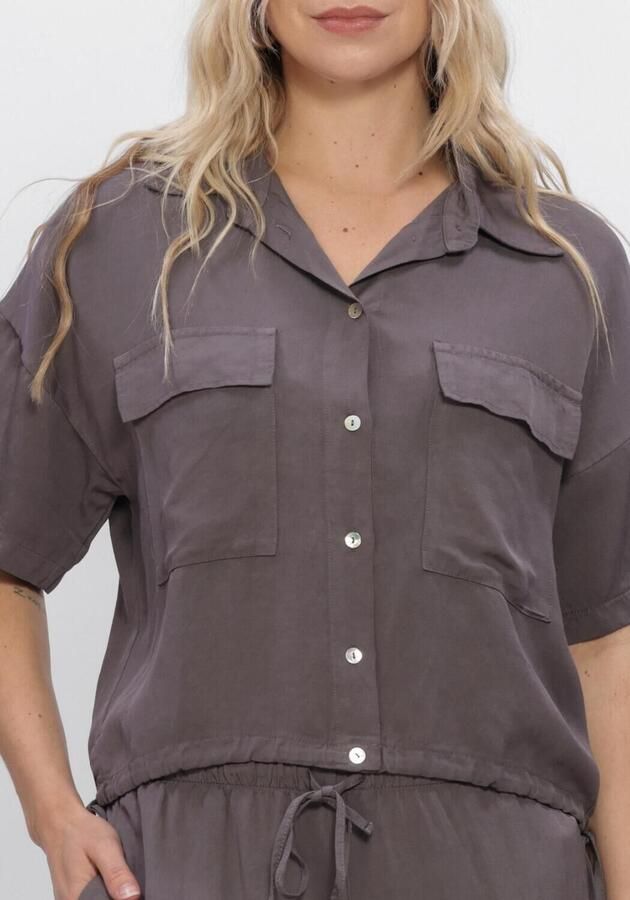 SIMPLE Dames Blouses Blouse Taupe - Foto 4