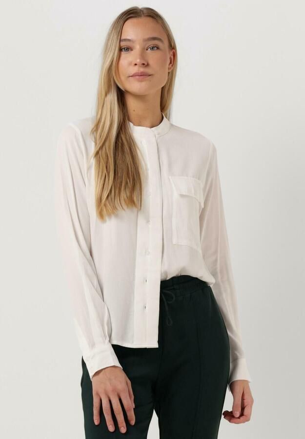 SIMPLE Dames Blouses Evia Wv-lyocel-22-3 Wit - Foto 4