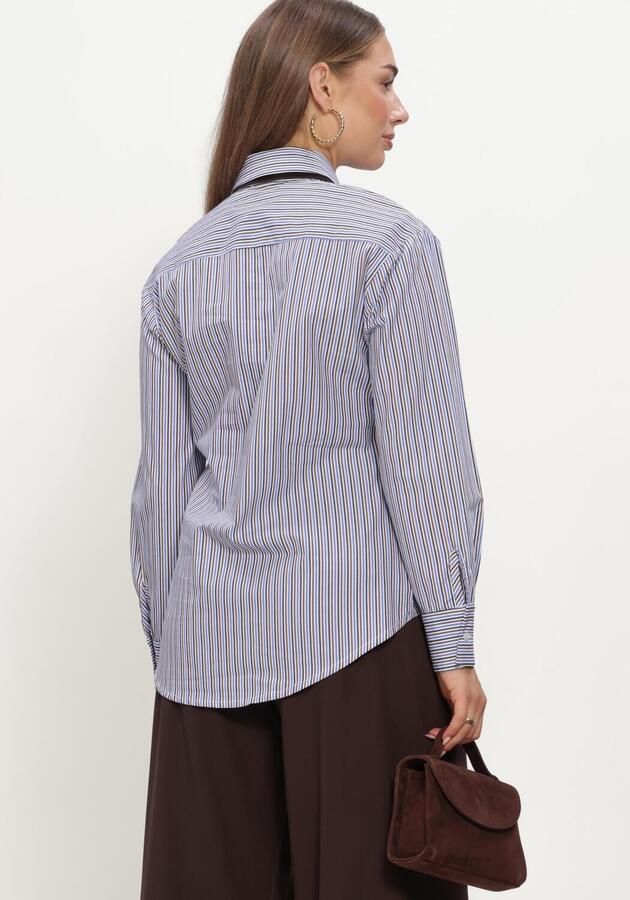 SIMPLE Dames Blouses Wv-co-stripe-26-3 Multi - Foto 3