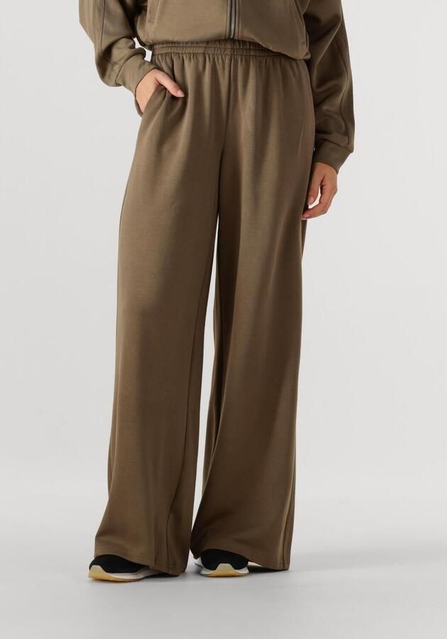 SIMPLE Dames Broeken Jer-mod-pol-25-3 Khaki - Foto 4