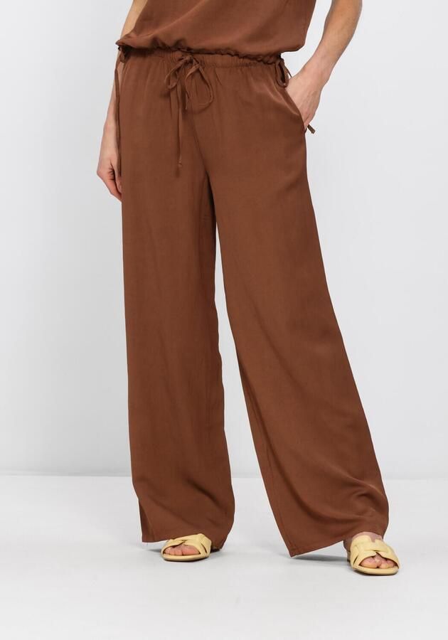 SIMPLE Dames Broeken Trouser Bruin