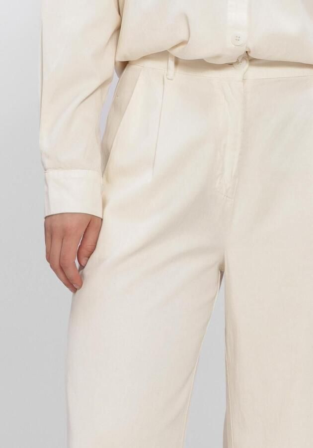 SIMPLE Dames Broeken Trouser Ecru - Foto 3
