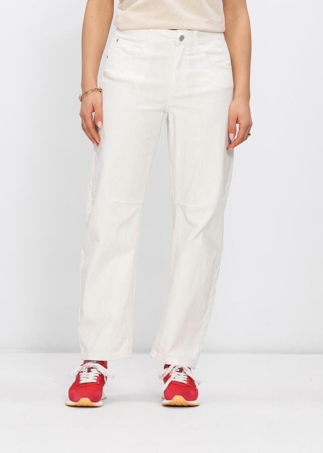 SIMPLE Dames Broeken Trouser Gebroken Wit