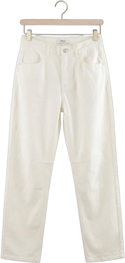 SIMPLE Dames Broeken Trouser Gebroken Wit - Foto 4