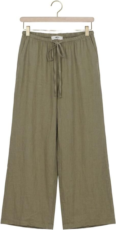 SIMPLE Dames Broeken Trouser Khaki - Foto 4