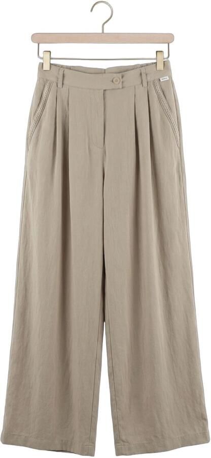 SIMPLE Dames Broeken Trouser Zand - Foto 4