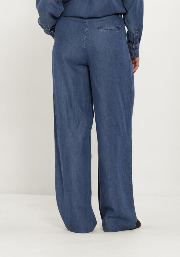SIMPLE Dames Broeken Wv-hvy-tencel-26-3 Blauw - Foto 2