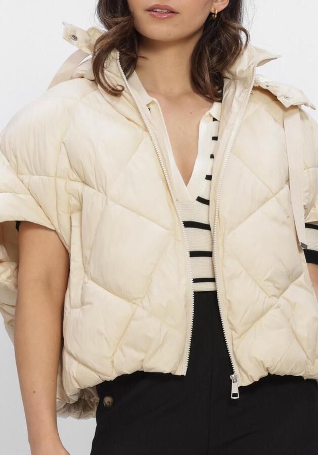 SIMPLE Dames Jassen Jacket Creme - Foto 4
