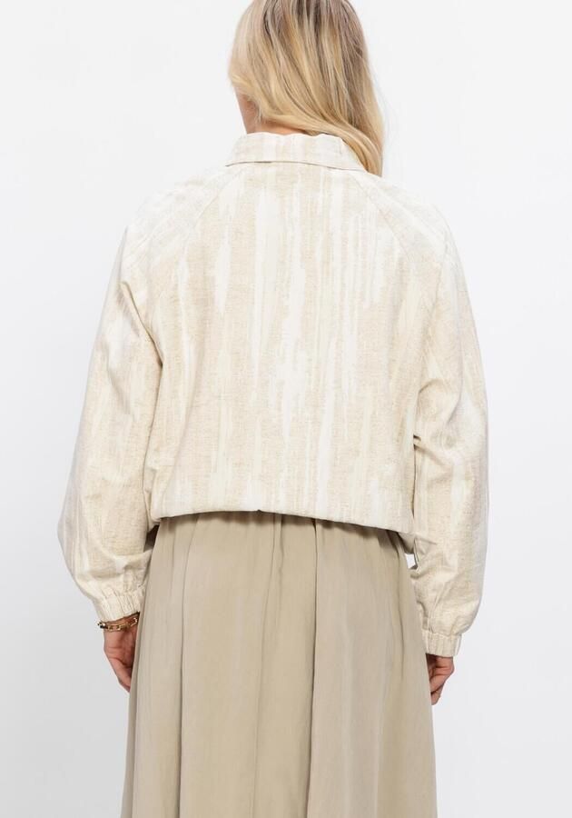 SIMPLE Dames Jassen Top Ls Ecru - Foto 3