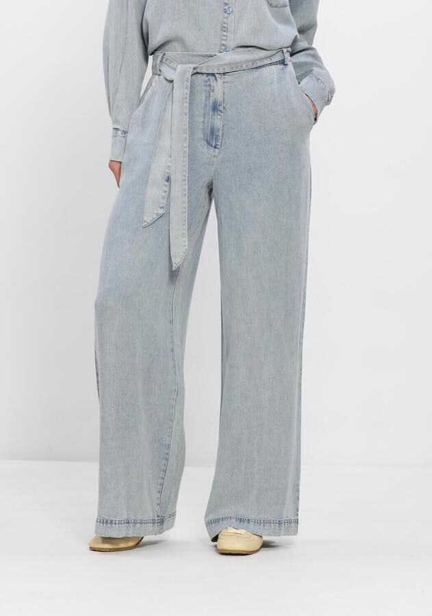 SIMPLE Dames Jeans Darren Wv-tencel-twill-26-1 Lichtblauw