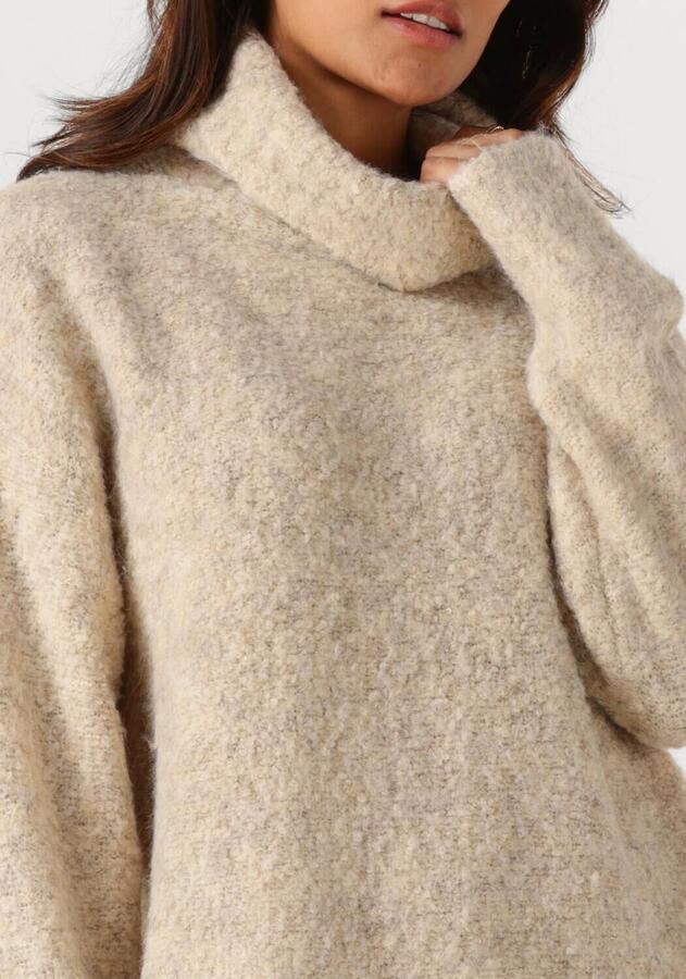 SIMPLE Dames Jurken Knit-boucle-25-3 Beige - Foto 2